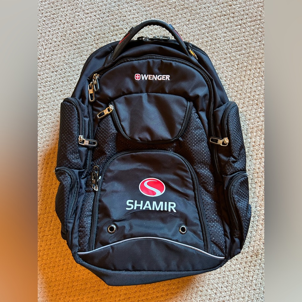 Wenger branded travel backpack. EUC